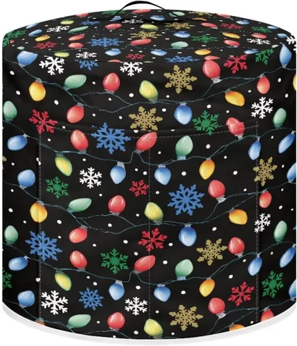 Vista 27 de Funda para freidora de aire para olla a presión eléctrica de 3 cuartos de galón con bolsillo, cubierta a prueba de polvo para electrodomésticos