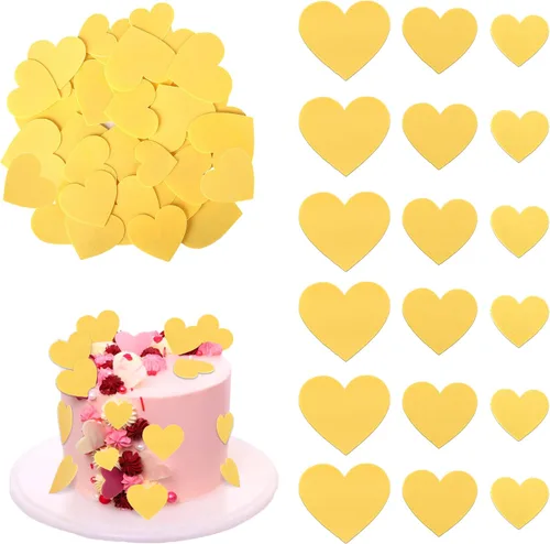 Vista 29 de Rsstarxi Paquete de 24 adornos para cupcakes para el día de San Valentín, con purpurina roja, dulce amor, para cupcakes, decoración de San Valentín