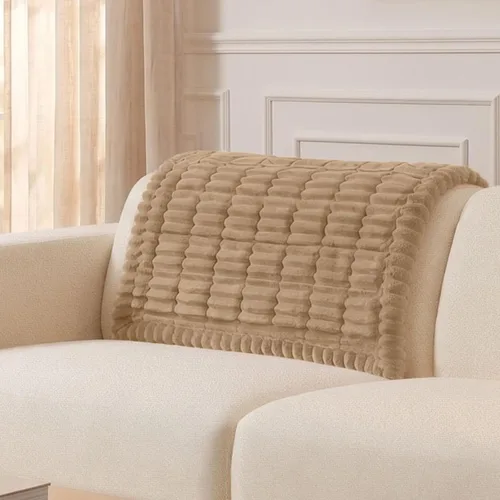 Vista 73 de Smiry - Funda para sofá para perros lavable, fundas para sofá de mascotas no deslizantes y peludas para sofá de 3 cojines, aptas para mascotas