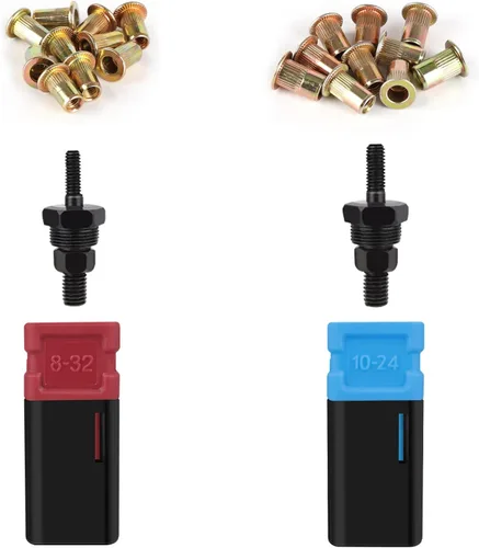 Vista 7 de NEXTACK Kit de tuercas remachables 1/4-20 y 20 para NT600, NT700 y NT800, herramienta Rivnut 607, 1442 (no universal) piezas de repuesto