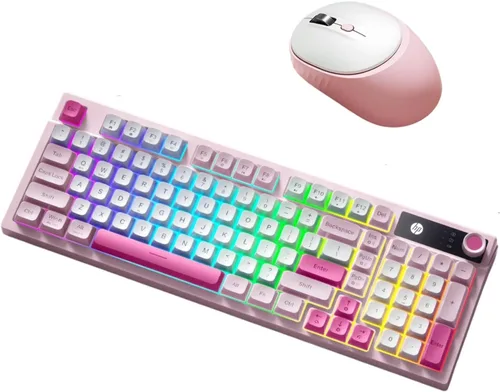Vista 6 de HP Combo de mouse y teclado inalámbricos 235 – Teclado inalámbrico USB tipo A RF 2.40 GHz – Inglés (EE. UU.) – Ratón USB tipo A RF – 1600 dpi – AA