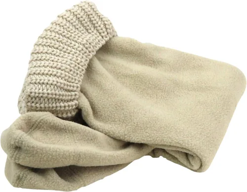 Vista 3 de Snowy Magnolia Forro polar con puño de punto, 2 pares