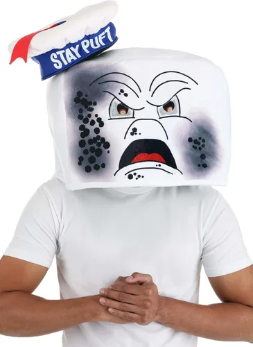 Vista 5 de Máscara de sombrero reversible Stay Puft para adultos color azul ST Azul