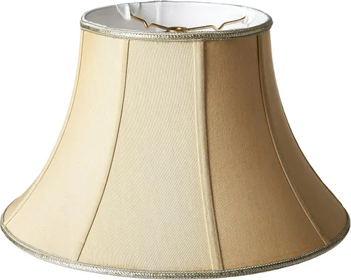 Vista 9 de Royal Designs Shallow Bell - Pantalla para lámpara (6.5 x 12 x 8.75 pulgadas), color blanco