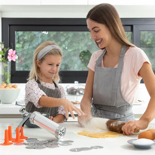 Vista 3 de Máquina para Hacer Galletas y Manga Pastelera 2 en 1 Prekies InnovaGoods
