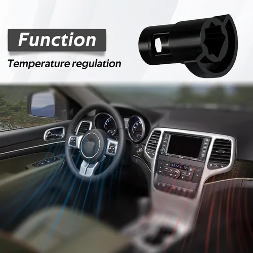 Vista 5 de Vaillante de puerta de mezcla con palanca y eje compatible con Jeep Commander Grand Cherokee 2005 2006 2007 2008 2009 2010 Reemplazo#:5143183AA