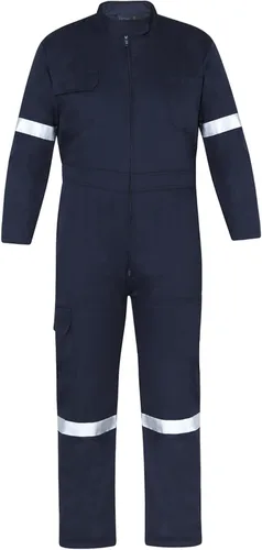 Vista 5 de Lazzar Overol industrial unisex de manga larga resistente