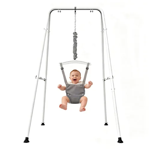 Vista 7 de Juego de puente para bebé con estante colgante ajustable para niños pequeños juguetes para bebé (azul2#)