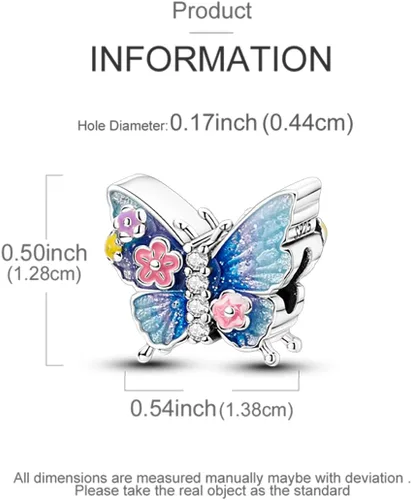 Vista 46 de LNQOBU Happy Life - Colgante para pulseras de abalorios, plata de ley 925 para mujer (con un espaciador de cuentas)