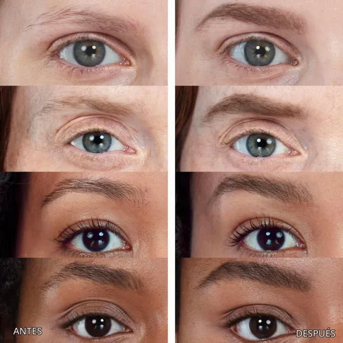 Vista 2 de Winky Lux Lápiz de Cejas Uni-Brow, de Doble Punta con Spoolie, Definidor de Cejas Resistente al Agua con Punta Ultra-Fina, Tono Universal para Cejas
