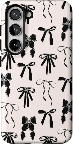 Vista 7 de Casely Funda para Galaxy S9 Postura de cadáver Yoga de esqueleto Diseño protector delgado esencial de doble capa