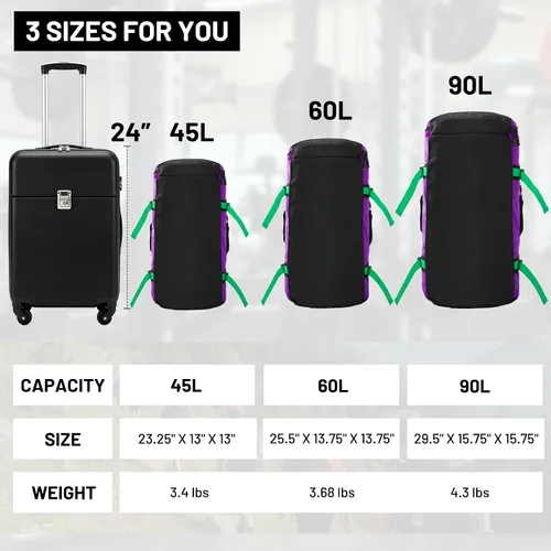 Vista 22 de MIER Mochila deportiva grande con compartimento para zapatos, resistente y resistente al agua, azul marino, 45L