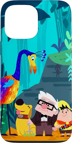Vista 24 de Disney y Pixar's Up Carl Russell Dug Kevin Paradise Falls - Carcasa para iPhone 17