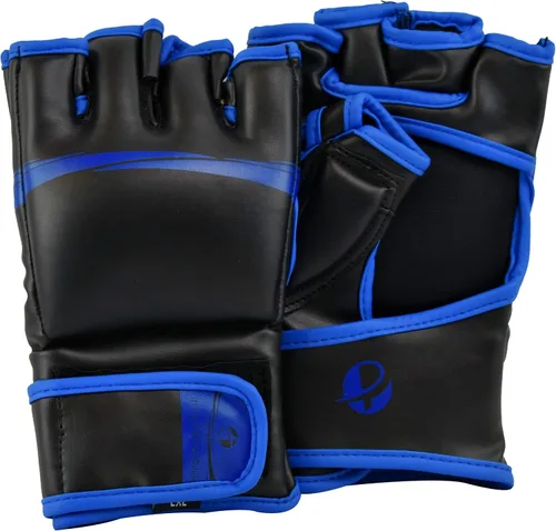 Vista 3 de PFG Elite MMA Guantes - Cuero artificial de alto grado - MMA Boxeo Muay Thai Entrenamiento & Lucha
