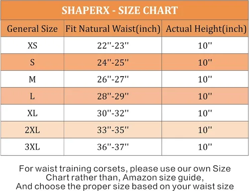 Vista 6 de SHAPERX Corsé de acero 26 para mujer, corsé corto con huesos, torso de entrenamiento de cintura resistente