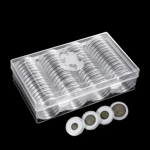 Vista 9 de AITIME Funda para coleccionista de monedas, 30mm