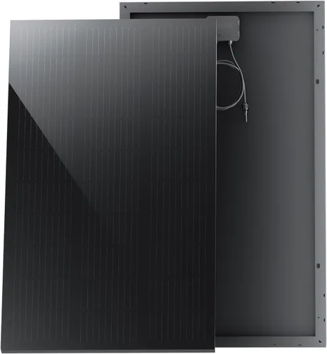 Vista 8 de STAR Paneles Solares de 100 Vatios, Panel Solar de 12/24V con Diseño de Superficie Completa y Libre de Mantenimiento, Monocristalino de Alta