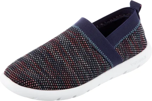 Vista 8 de isotoner Zenz - Zapatillas deportivas elásticas para mujer Negro