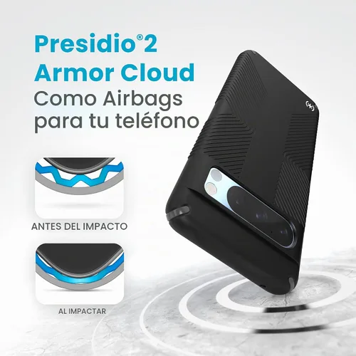 Vista 3 de Speck Funda para Google Pixel 8 Pro, agarre de protección contra caídas, resistente a los arañazos, funda suave al tacto para Google Pixel 8 Pro