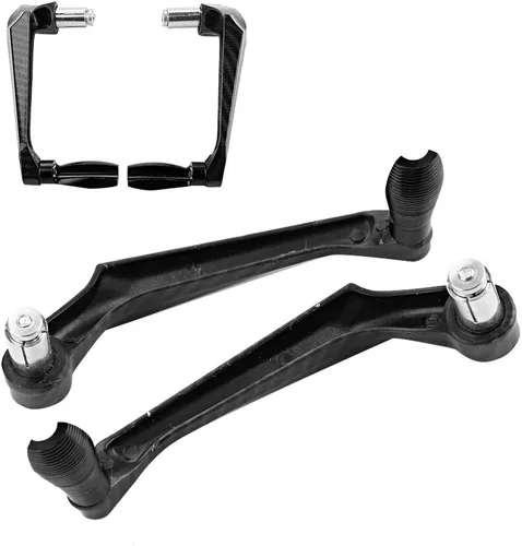 Vista 3 de KIMISS Manillar universal de aluminio CNC de 7/8 pulgadas, 0.866 in, palanca de embrague de freno para motocicleta, motocicleta, scooters, coches