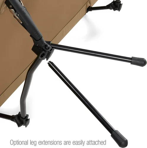 Vista 7 de Helinox Cuna One ligera, compacta, plegable, portátil, catre de camping, regular, marrón coyote