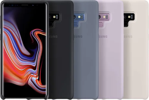 Vista 4 de Samsung Electronics - Funda para Galaxy Note9, funda protectora de silicona, color blanco - EF-PN960TWEGWW
