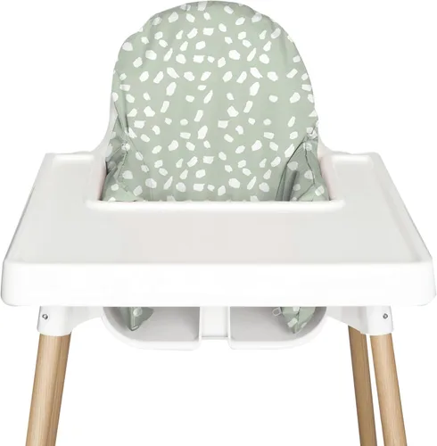Vista 5 de Nibble and Rest Funda de cojín para silla alta para cojín inflable, compatible con IKEA Antilop silla alta, accesorios para silla alta, a prueba