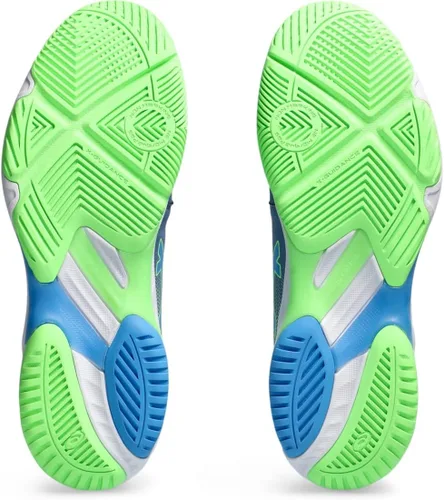 Vista 7 de ASICS Netburner Ballistic FlyteFoam 3 - Tenis de voleibol para hombre, Denim AzulWaterscape