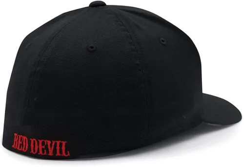 Vista 3 de RED DEVIL CLOTHING 666 Sinner Cap Negro