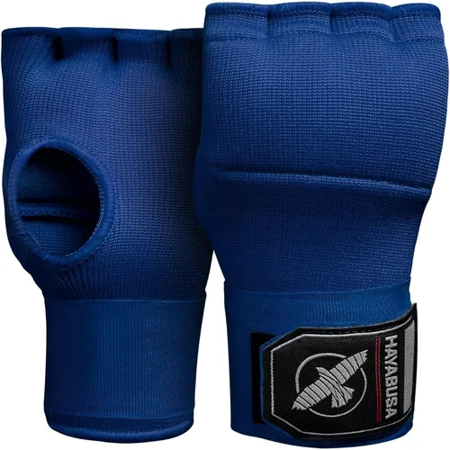 Vista 11 de Hayabusa Guantes de mano de gel rápido para boxeo Negro