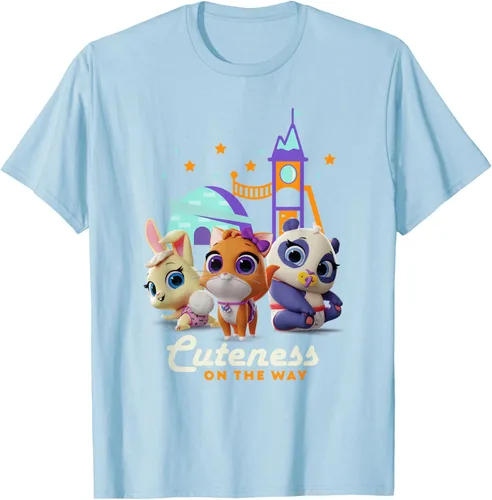 Vista 76 de Disney Camiseta Junior T.O.T.S. Cuteness On the Way Negro