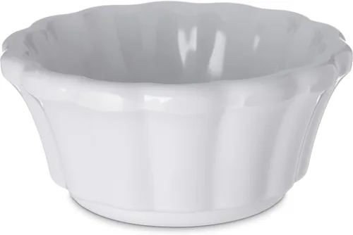 Vista 9 de Carlisle FoodService Products 4394303 Ramequín festoneado de melamina, 2 onzas, negro