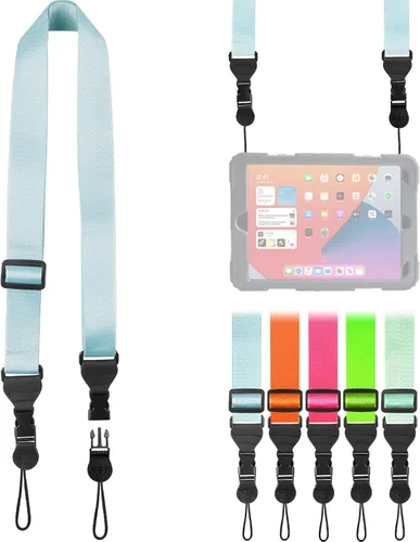 Vista 36 de FIEIL Correa de hombro ajustable, correa de nailon para cámara, cómoda correa para el cuello para iPad, tableta de teléfono celular, cámara, laptop