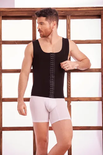 Vista 8 de SHAPE CONCEPT Fajas colombianas para hombres y hombres, faja de alta compresión, moldeadora de cuerpo para hombres 062 063