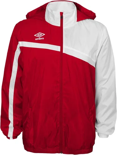 Vista 7 de Umbro Chaqueta impermeable tejida para niños (8-18), opciones de color Negro