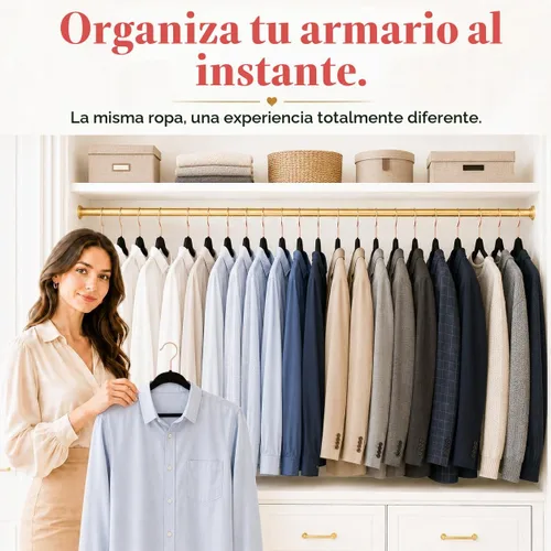 Vista 7 de Smartor Paquete de 50 perchas de terciopelo antideslizantes con gancho de oro rosa, perchas de terciopelo resistente para ropa de adultos, abrigos