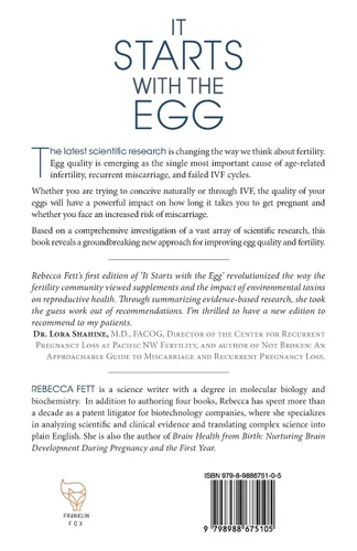 Vista 2 de It Starts with the Egg The Science of Egg Quality for Fertility, Miscarriage, and IVF (Third Edition)