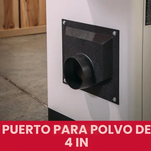 Vista 5 de JET Ensambladora de 8 pulgadas, cuchillo recto, 2 HP, 230V 1Ph (JWJ-8CS)