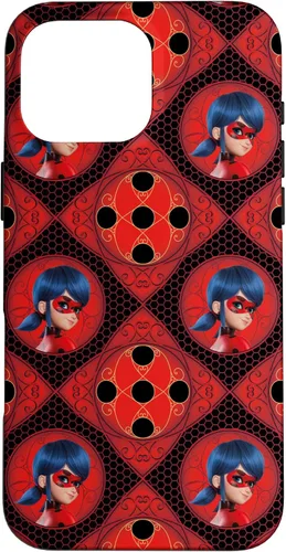 Vista 19 de Miraculous Ladybug and Cat Noir The Movie LB Pattern Case para iPhone 17
