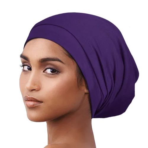 Vista 122 de Alnorm - Gorro con forro de satén y suave banda elástica para hombres y mujeres, talla única Se ajusta a la mayoría
