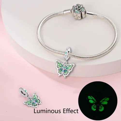 Vista 27 de LNQOBU Happy Life - Colgante para pulseras de abalorios, plata de ley 925 para mujer (con un espaciador de cuentas)