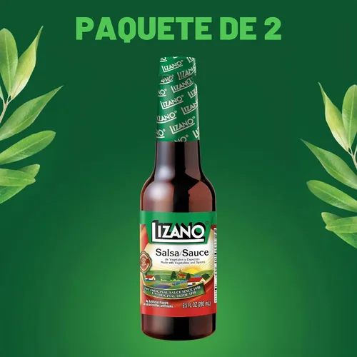 Vista 3 de Salsa Lizano con verduras y especias, 9.5 onzas líquidas (paquete de 2)