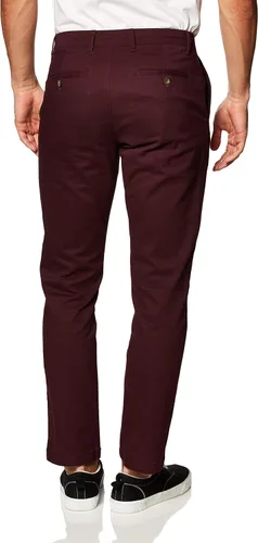 Vista 3 de Tienda Essentials Ajuste relajado casual elástico caqui