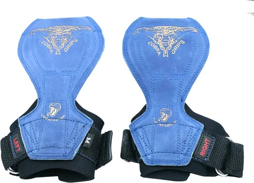 Vista 16 de Cobra Grips Flex Model Weight Lifting Gloves Heavy Duty Straps Alternative Power Lifting Hooks for Deadlifts with Padded Wrist Wrap Support