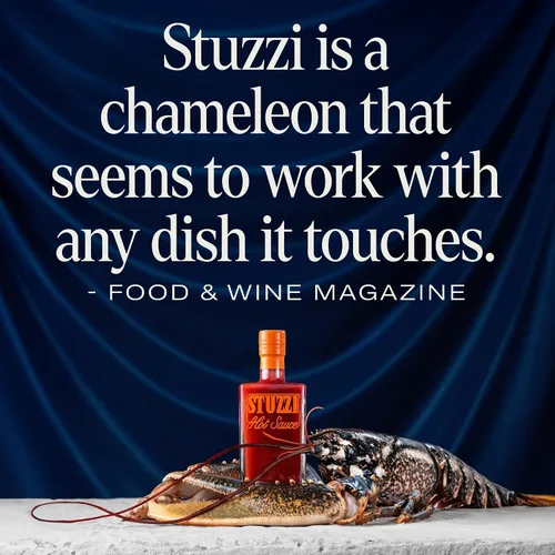 Vista 7 de Stuzzi Premium Hot Sauce – Italian Craft Sauce with Dried Calabrian & Fresh Cayenne Peppers 3 Pack (3.4 oz) – All-Natural, Vegan, Gluten-Free