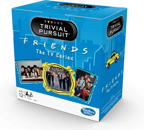 Vista 5 de Hasbro Gaming Trivial Pursuit: Friends The TV Series Edition Juego de fiesta; 600 preguntas de trivia para preadolescentes y adolescentes de 12 años