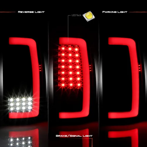 Vista 5 de AKKON - Para luces traseras Chevy Suburban 1500 Tahoe 2000-2006