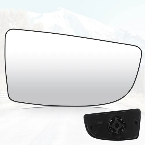 Vista 9 de Youxmoto Cristal de repuesto para espejo inferior izquierdo del conductor y del lado derecho del pasajero para Ford Transit 150 250 350 HD de 2015 a