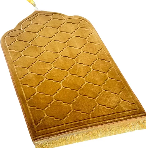 Vista 14 de JE JOUE Alfombra de oración musulmana islámica – Esponja gruesa musulmana para hombres y mujeres, Eid Travel Ramadán, suave, de lujo, ideal