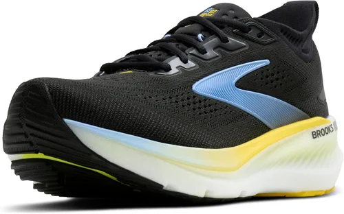 Vista 8 de Brooks Men’s Glycerin GTS 23 Running Shoe Arctic Wolf Angora Naranja